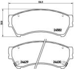 BREMBO fékbetét készlet, tárcsafék P49 039