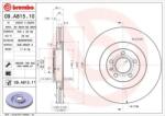 BREMBO Féktárcsa szellőző Ø345mm 09. A815.11