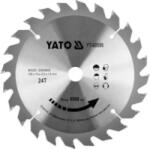 TOYA - Vidiás fűrészlap fára 165x16mm 24 fog