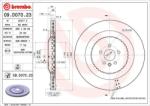 BREMBO féktárcsa 09. D070.23