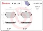 BREMBO fékbetét készlet P50 138