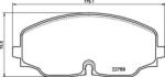 BREMBO fékbetét készlet, tárcsafék P85 176