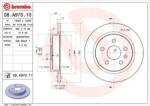 BREMBO Féktárcsa tömör Ø292mm 08. A970.11