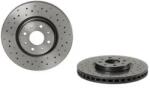 BREMBO fékkorong lyukasztás/belső hűtött Ø281mm 09.5180. 3x