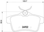 BREMBO fékbetét készlet P61 114X