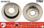 TRW Féktárcsa tömör Ø298mm DF4823S