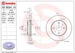 BREMBO Féktárcsa szellőző Ø254mm 09. B524.10