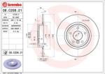 BREMBO Féktárcsa tömör Ø300mm 08. C208.21