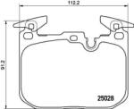 BREMBO fékbetét készlet, tárcsafék P06 088