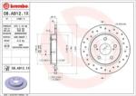 BREMBO féktárcsa perforált Ø270mm 08. A912.1X