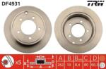 TRW Féktárcsa tömör Ø262mm DF4931