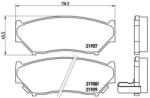 BREMBO fékbetét készlet, tárcsafék P79 008