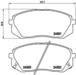 BREMBO fékbetét készlet P30 039