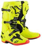 Alpinestars TECH 10 cipő, ALPINESTARS (sárga fluo/fekete/piros fluo, 45.5-ös méret)