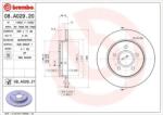BREMBO Féktárcsa tömör Ø265mm 08. A029.21
