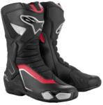 Alpinestars SMX-6 3 cipő, ALPINESTARS (fekete/ezüst/piros, 50-es méret)