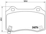BREMBO fékbetét készlet, tárcsafék P11 024