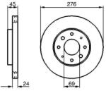 Bosch szellőző féktárcsa Ø276mm 0 986 479 140