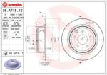 BREMBO Féktárcsa tömör Ø292mm 08. A715.11