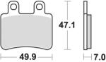 BRAKING fékbetétek, BRAKING (fékbetét, fémtartalmú keverék SM1) 2 db/csomag