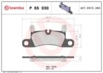 BREMBO fékbetét készlet, tárcsafék P65 030