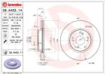 BREMBO Féktárcsa szellőző Ø282mm 09. A455.11