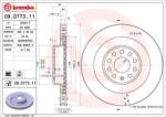 BREMBO Féktárcsa belső hűtés Ø365mm 09. D773.11