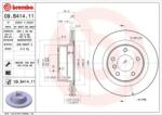 BREMBO Féktárcsa szellőző Ø300mm 09. B414.11