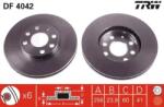 TRW szellőző féktárcsa Ø256mm DF4042