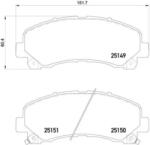BREMBO fékbetét készlet P34 007