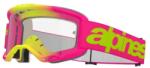Alpinestars szemüveg VISION 5 WORDMARK, ALPINESTARS (rózsaszín/sárga fluo, átlátszó plexi) 2025
