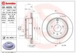 BREMBO Féktárcsa szellőző Ø303mm 09. A629.11