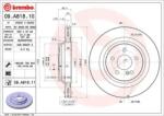 BREMBO Féktárcsa szellőző Ø320mm 09. A818.11