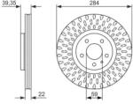 Bosch szellőző féktárcsa Ø284mm 0 986 479 588