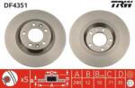 TRW Féktárcsa tömör Ø290mm DF4351