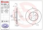 BREMBO Féktárcsa szellőző Ø273mm 09. A865.11