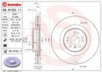 BREMBO Féktárcsa szellőző Ø350mm 09. R103.11