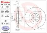 BREMBO Féktárcsa szellőző Ø330mm 09. A500.11