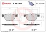 BREMBO fékbetét készlet, tárcsafék P06 049X