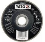 TOYA - Lamellás csiszolókorong fémhez 125x22.4mm P60
