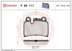BREMBO fékbetét készlet, tárcsafék P85 111