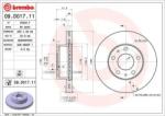 BREMBO Féktárcsa szellőző Ø280mm 09. D017.11
