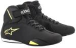 Alpinestars cipő SEKTOR, ALPINESTARS (fekete/sárga fluo, 44-es méret)