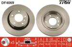 TRW szellőző féktárcsa Ø294mm DF4069