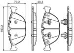 Bosch fékbetét készlet 0 986 494 217
