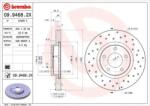 BREMBO fékkorong lyukasztás/belső hűtött Ø300mm 09.9468. 2x