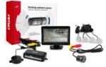 AMiO parkolóasszisztens TFT01 4, 3" HD-307-IR kamerával, 4 érzékelős ezüst