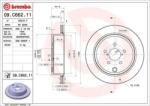 BREMBO Féktárcsa szellőző Ø290mm 09. C662.11