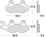 BRAKING fékbetétek, BRAKING (szinterezett P30 keverék) 2 db/csomag