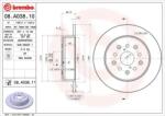 BREMBO Féktárcsa tömör Ø307mm 08. A038.11